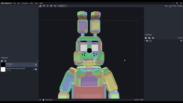 FNaF 2 resource pack progress and SHADOW BONNIE MODELING! смотреть онлайн