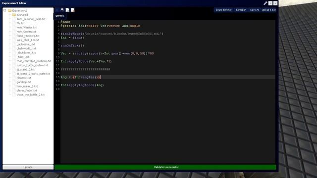 [Gmod] Expression 2 Tutorial 4e: Vectors - Apply Angular Force смотреть онлайн