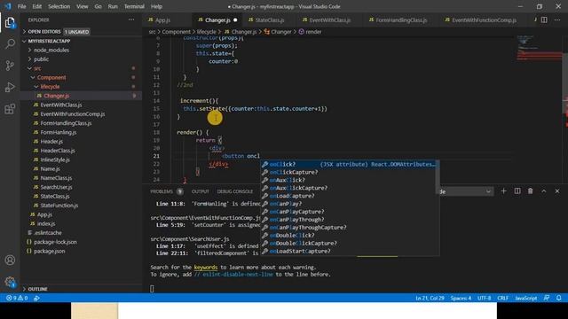 #16 : component mounting in react | reactjs lifecycle | lifecycle methods in react js смотреть онлайн