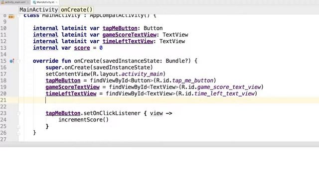 Display Starting Score Challenge - Beginning Android Development - Your First Kotlin Android App смотреть онлайн