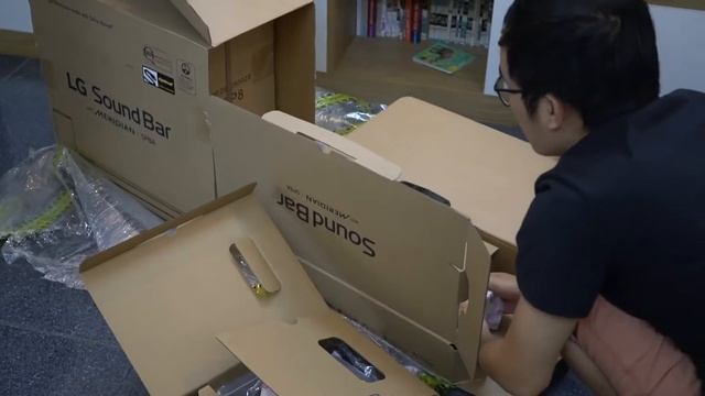 Unbox Soundbar LG SP8A 2021 - NEW ! смотреть онлайн