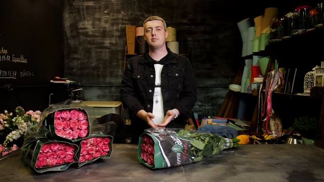 GFG | ЦВЕТЫ ОПТОМ. Роза, сорт Carrousel • плантация Tierra Verde • Эквадор смотреть онлайн