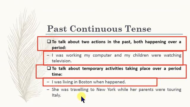 Past Simple and Past Continuous Tense - English Grammar Lesson | Learn English With Sneha Lokesh смотреть онлайн