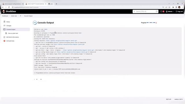Jenkin - Angular Build Free style смотреть онлайн