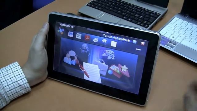 Gigabyte S1080 Tablet Mit Intel Atom N570 Im Kurztest