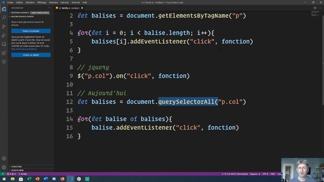 Pourquoi il faut se passer de jQuery... ou pas смотреть онлайн