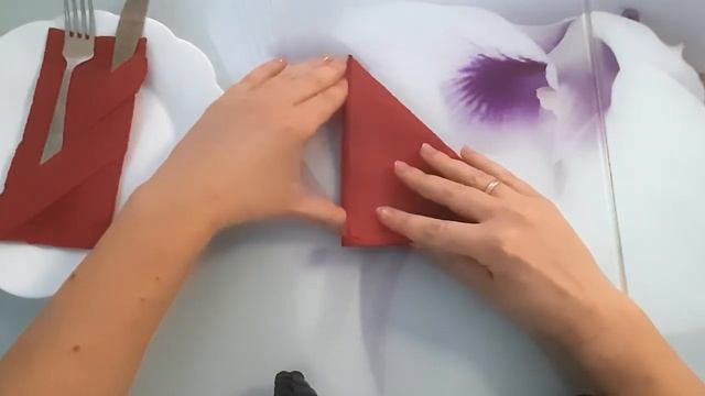 Как Сложить Салфетки для сервировки стола, красиво и просто! смотреть онлайн