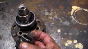 Оборвало полуось минитрактора. Сварка полуоси