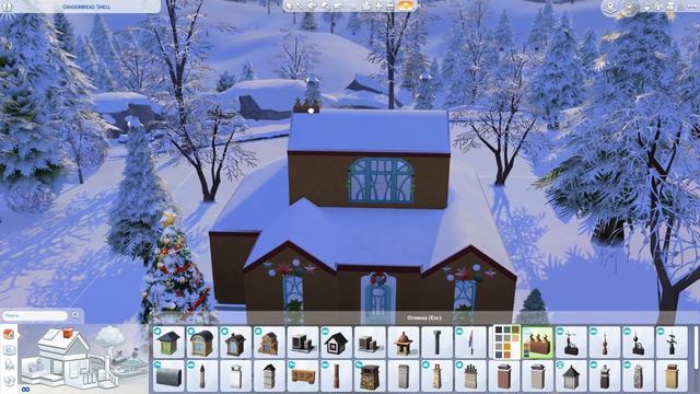 🍭 Самый ЖУТКИЙ дом в СИМС 4 | Gingerbread Shell Challenge | Пряничный домик 🛕 смотреть онлайн
