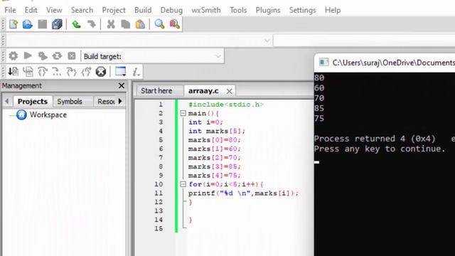 Initialization in for Loop in array in C language@COMPUTEREXCELSOLUTION смотреть онлайн