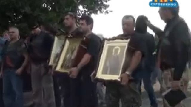Встречаем гостей международного байк-шоу... смотреть онлайн