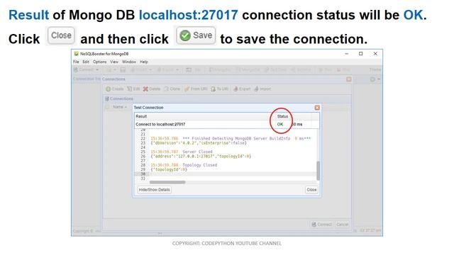 How to connect MongoDB (4.0.2) with NoSQLBooster (4.7.4) смотреть онлайн