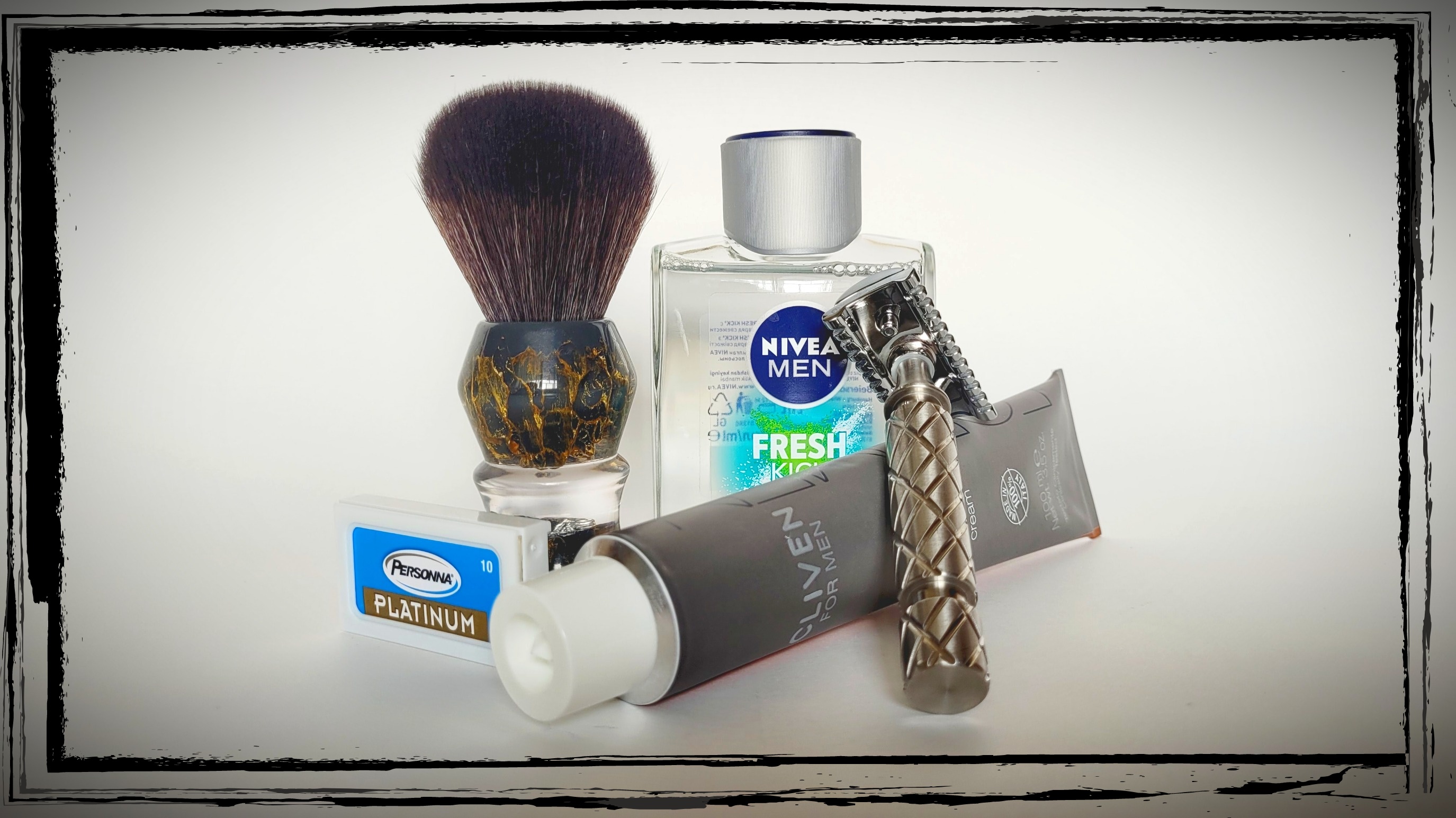 Бритье! Windrose - Personna Platinum - Yaqi - Cliven - Nivea Men - Чаша 3D