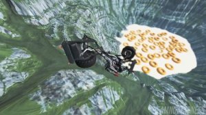 МАШИНА ПАДАЕТ В МОЛОКО С ГИГАНТСКИМИ ХЛОПЬЯМИ BeamNG Drive