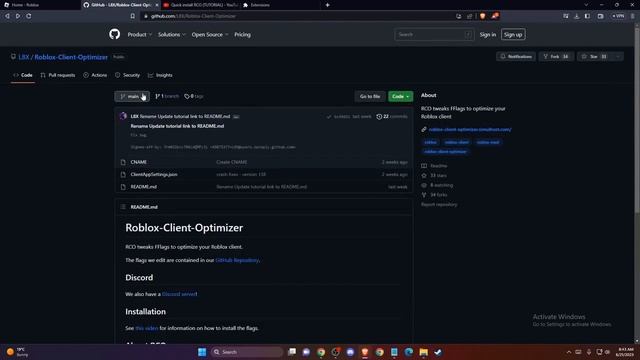 Cómo Instalar RCO To Roblox - Roblox Client Optimizer смотреть онлайн