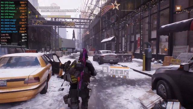 The Division - RX 570 - Ryzen 5 2600 - Low/Medium/High/Ultra смотреть онлайн