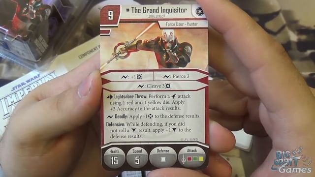 Star Wars Imperial Assault The Grand Inquisitor Villain Pack Unboxing смотреть онлайн