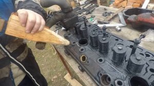 МТЗ 50 ДЕМОНТАЖ СТАКАНОВ ФОРСУНОК  ЗАМЕНА УПЛОТНИТЕЛЕЙ ФОРСУНОК Д50