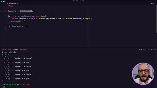 Como usar o array_map no php em detalhes смотреть онлайн