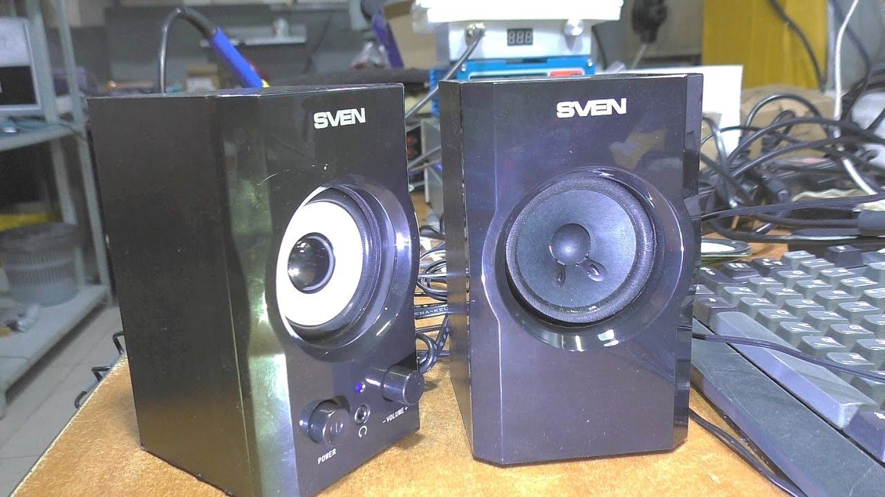 ЭЛЕМЕНТАРНОЕ. Хрипит колонка Sven SPS-605 смотреть онлайн