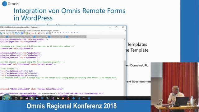Integration von Omnis JavaScript Remote Forms in WordPress (DE) смотреть онлайн