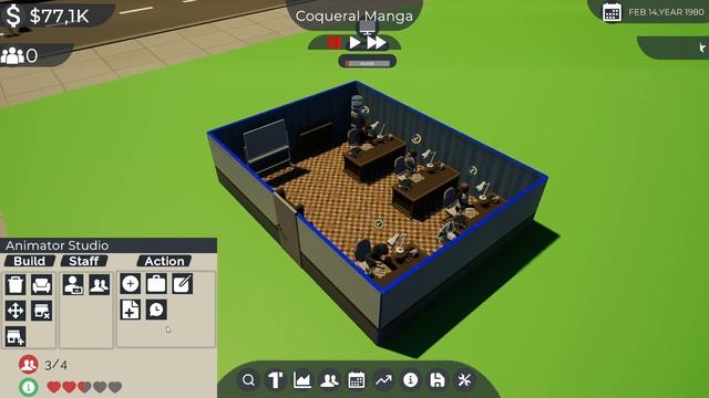 Anime Studio Tycoon - Industria de Desenho Animado Japonês! смотреть онлайн