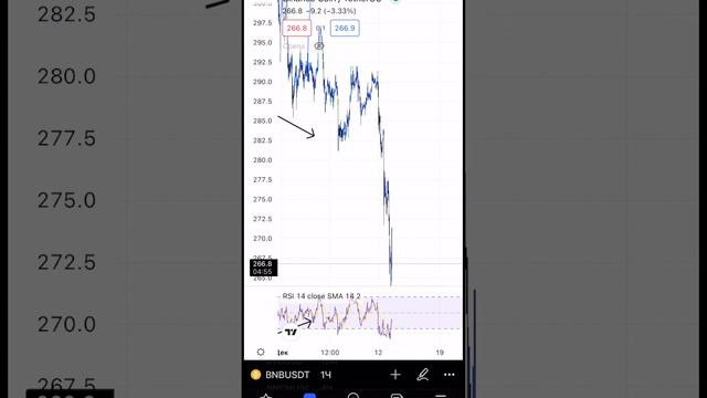 BNB - КУДА ПРОДОЛЖИТЬСЯ ПАДЕНИЕ? | КОГДА ПРОДАВАТЬ BINANCE COIN? | ТЕХНИЧЕСКИЙ АНАЛИЗ BNB смотреть онлайн