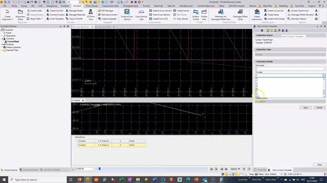 Quickly Creating a Road file in TBC from an AutoCAD file for export to GENIO for setting out смотреть онлайн