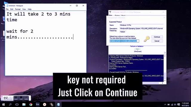Easy trick Activate Windows 10 Pro in 1 MINUTE 100% working 2017 смотреть онлайн