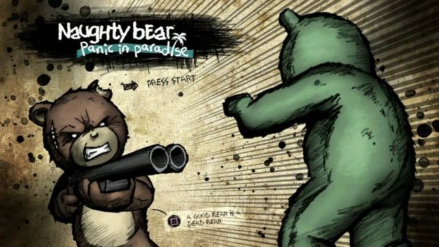 Naughty Bear: Panic In Paradise - Title screen смотреть онлайн
