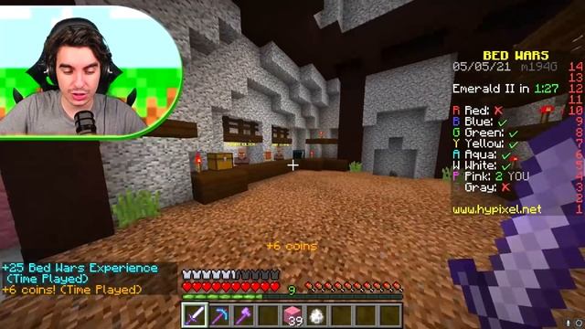 JOGANDO BEDWARS COM INSCRITOS !! - Minecraft Desafio BedWars смотреть онлайн
