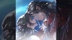 ▪️Первый – поцелуй
▪️Второй – Се Лянь ищет шляпу
▪️Третий – Хуа Чэн вытаскивает иглу из ноги принца