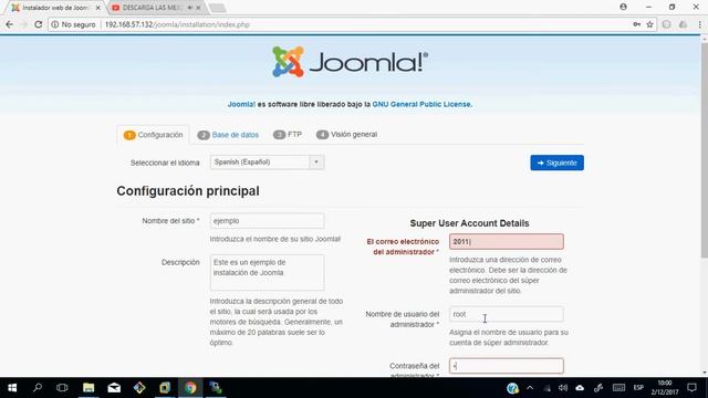 Inslacion de Apache-MySQL-phpmyadin-jomla-wordpress-enviar correos en Ubuntu Server смотреть онлайн