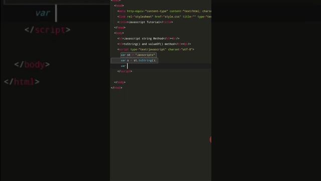 Short Lesson 34:How to use Javascript String toString and valueOf method смотреть онлайн