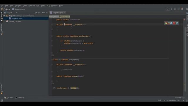 Шаблоны проектирования. Singleton. Синглтон смотреть онлайн
