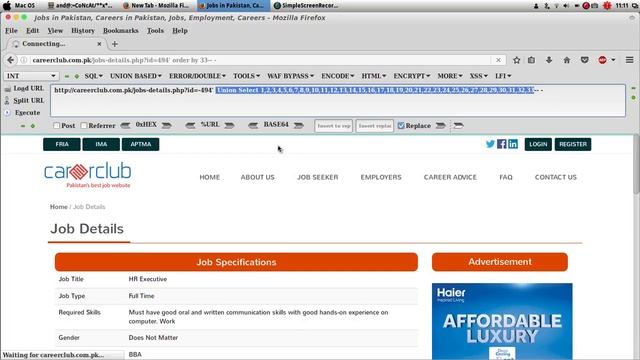 SQL Injection Local Variable Method смотреть онлайн