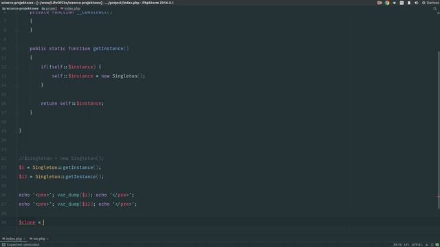 Jeszcze łatwiejsze wzorce projektowe #3 - Singleton смотреть онлайн