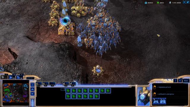 Играю с другом в SC2WoL #6 смотреть онлайн