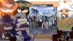 Past Pro hero’s react to future deku ||NO SHIPS||MHA/BNHA||season 6||