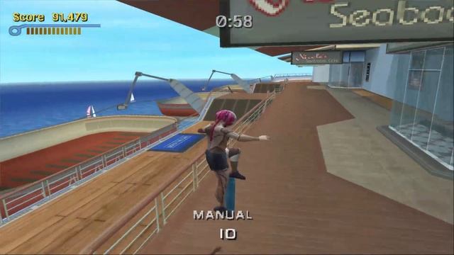 « TONY HAWK'S PRO SKATER 3 » NEVERSOFT EYEBALL ► DON'T SWIM!◄ смотреть онлайн