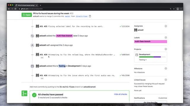 [Camati (Nuxt + Firebase)] Using GitHub to manage a project смотреть онлайн