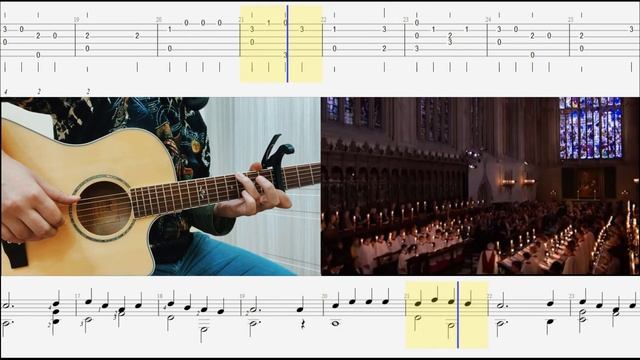 “O Come, O Come, Emmanuel” / Traditional Christmas Carol / Sheet music & TAB's / смотреть онлайн