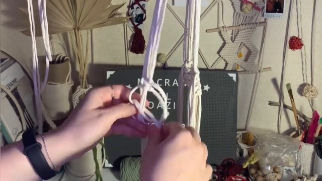 Макраме кашпо ?WEB? смотреть онлайн