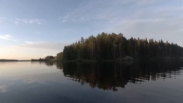Красоты...лесного озера.Карелия. смотреть онлайн