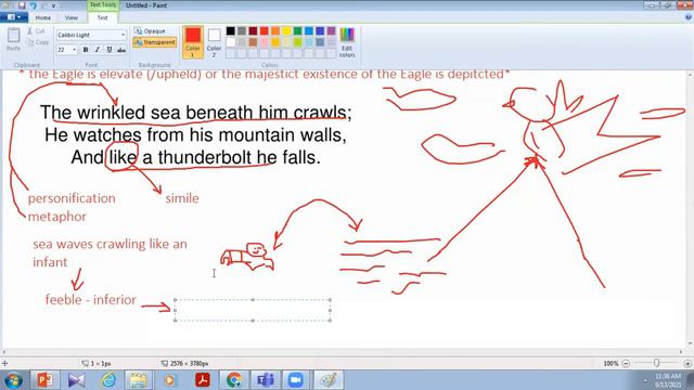 The Eagle | O/L | Poetry analysis смотреть онлайн