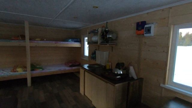 Плавучий дом (хаусбот) "Охта" зимой. Первый выезд 2020 года. смотреть онлайн
