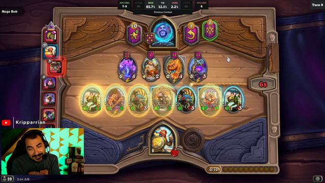 THIS IS WHY YOU ALWAYS GEORGE! - Hearthstone Battlegrounds смотреть онлайн