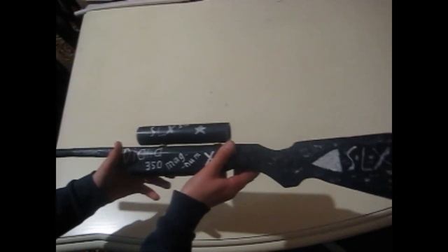 Сделай винтовку из дерева сам!!!!