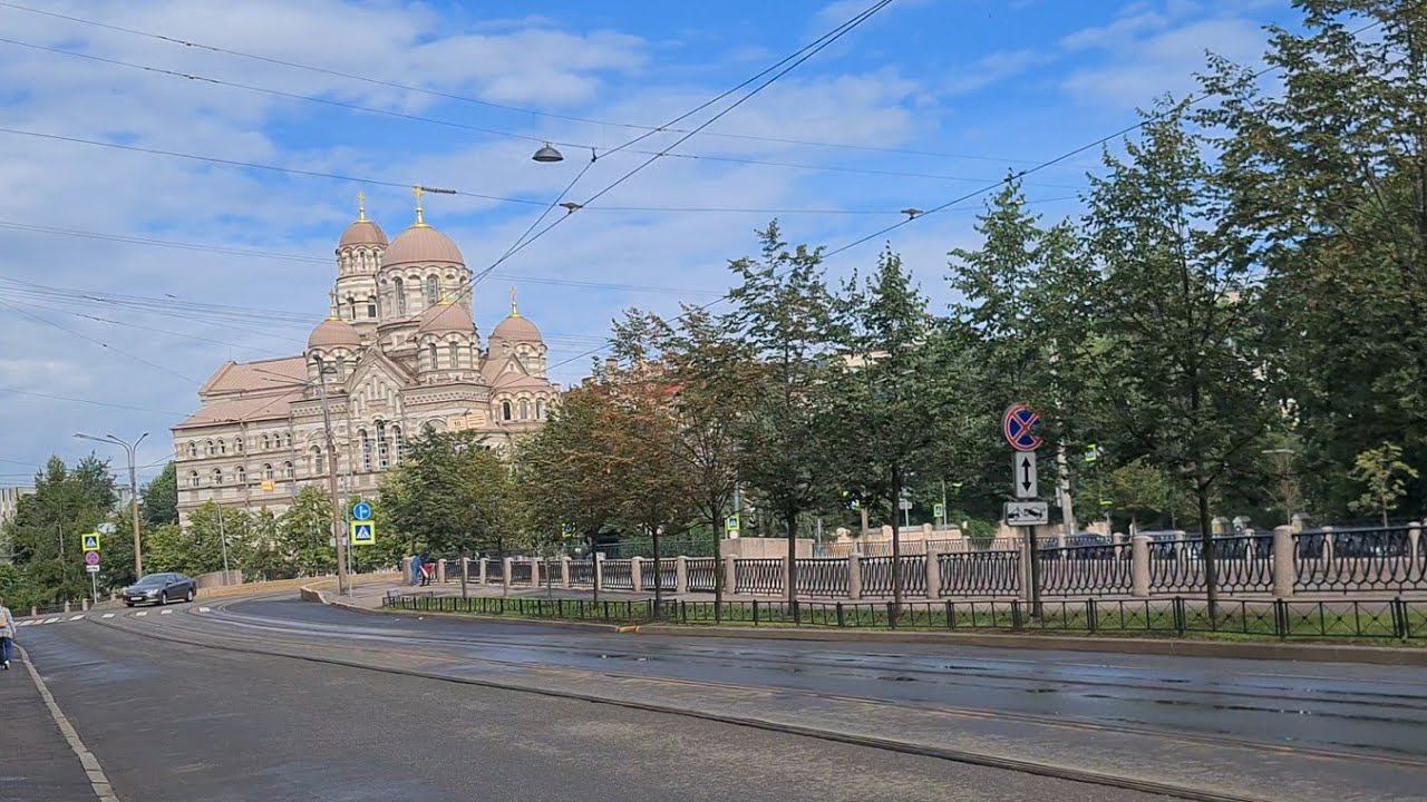 Санкт-Петербург. Прогуляемся от метро Выборгская до Петроградской смотреть онлайн