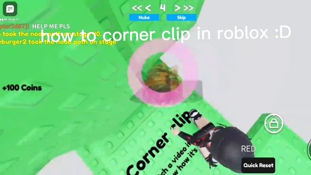 how to corner clip in roblox :D #shorts смотреть онлайн
